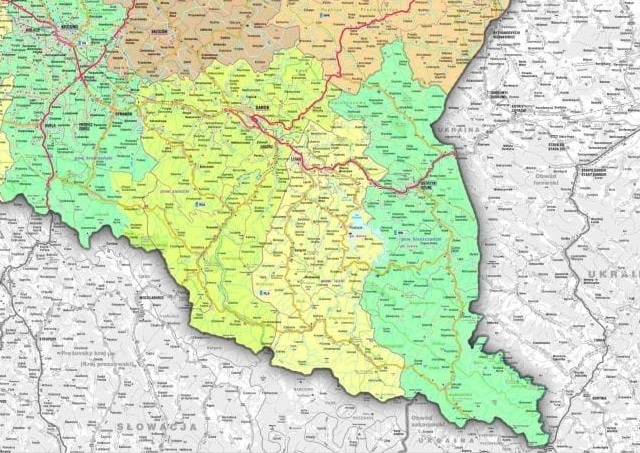 Obszar działania – Bieszczady